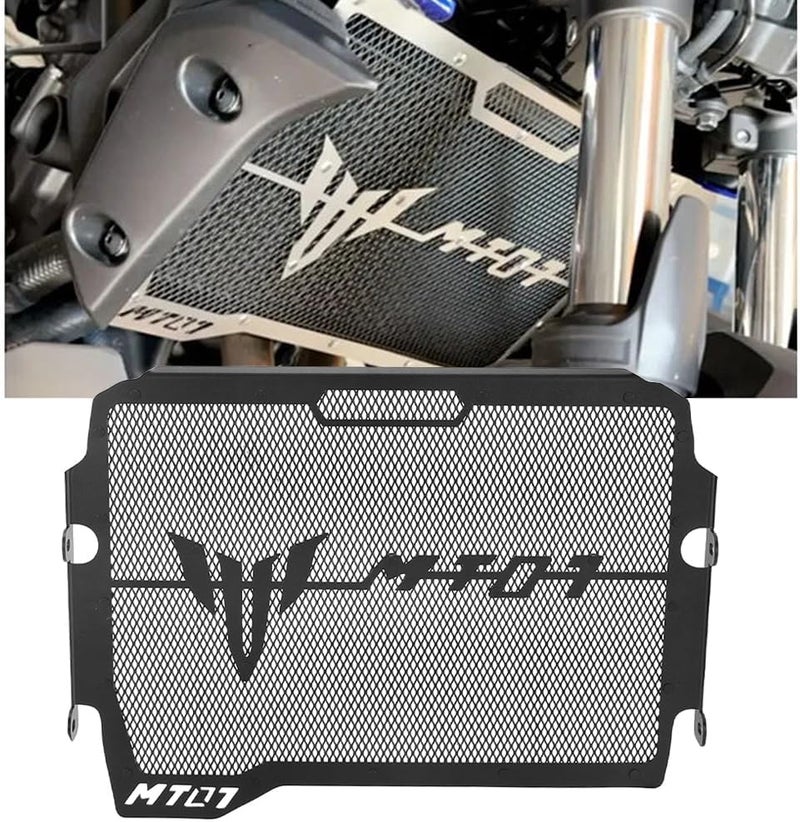 FREAXLL Motocycle Radiator Grille Guard Fit for MT07 MT-07 FZ-07 2018 2019 2020 2021 2022 2023 2024 2025 - Image 1